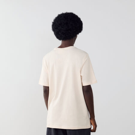 ADIDAS ORIGINALS TEE SHIRT ESSENTIAL BEIGE UOMO