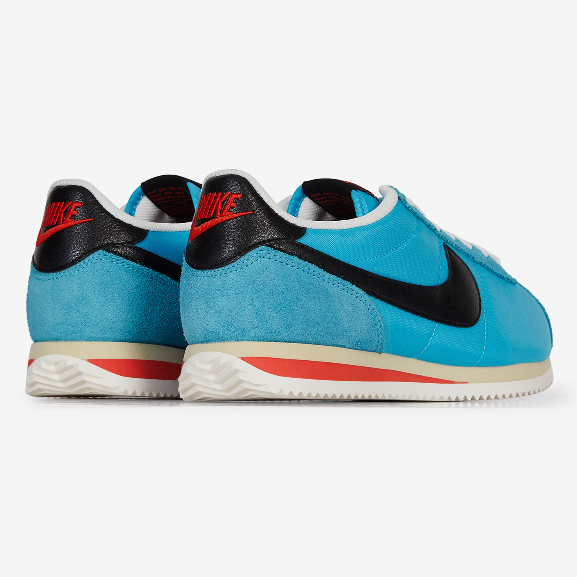 NIKE CORTEZ NYLON BLU NERO SNEAKERS UOMO Courir