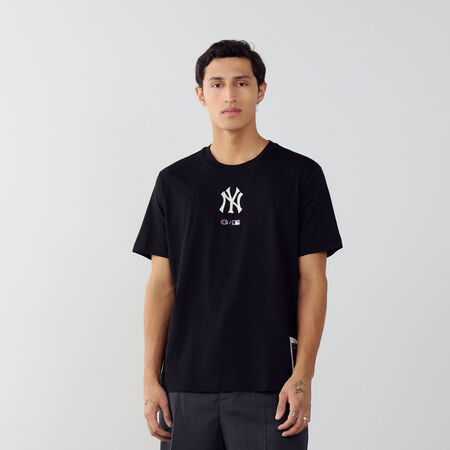 CHAMPION TEE SHIRT NY YANKEES NERO/BIANCO UOMO