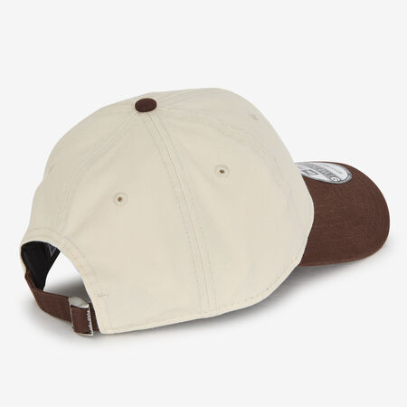 NEW ERA 9TWENTY NY MINI WASHED BEIGE/MARRONE UOMO
