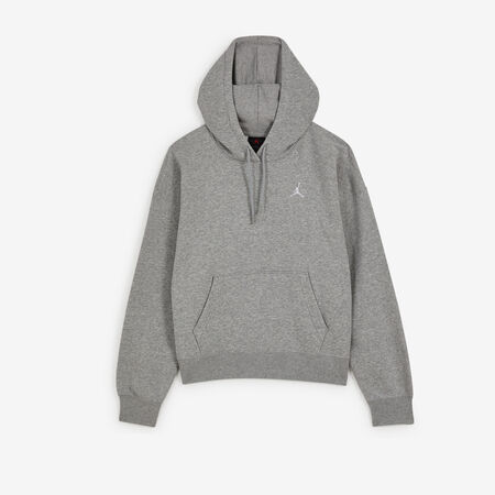 JORDAN FELPA CON CAPPUCCIO OVERSIZE FLIGHT ESSENTIAL GRIGIO DONNA