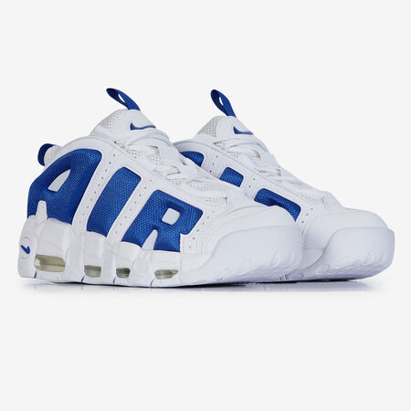 NIKE AIR MORE UPTEMPO LOW BIANCO/BLU UOMO