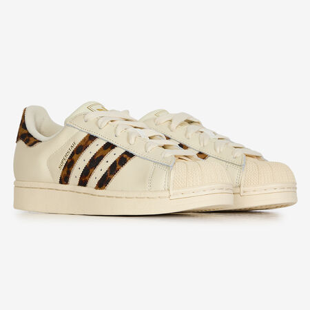 ADIDAS ORIGINALS superstar SUPERSTAR II CHEETAH BIANCO/MARRONE DONNA