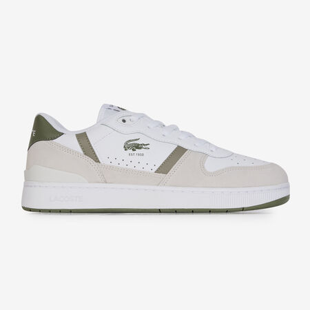 LACOSTE T-CLIP SET BIANCO/KAKI UOMO