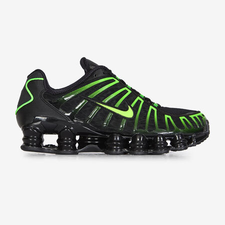 NIKE shox SHOX TL NERO/VERDE UOMO