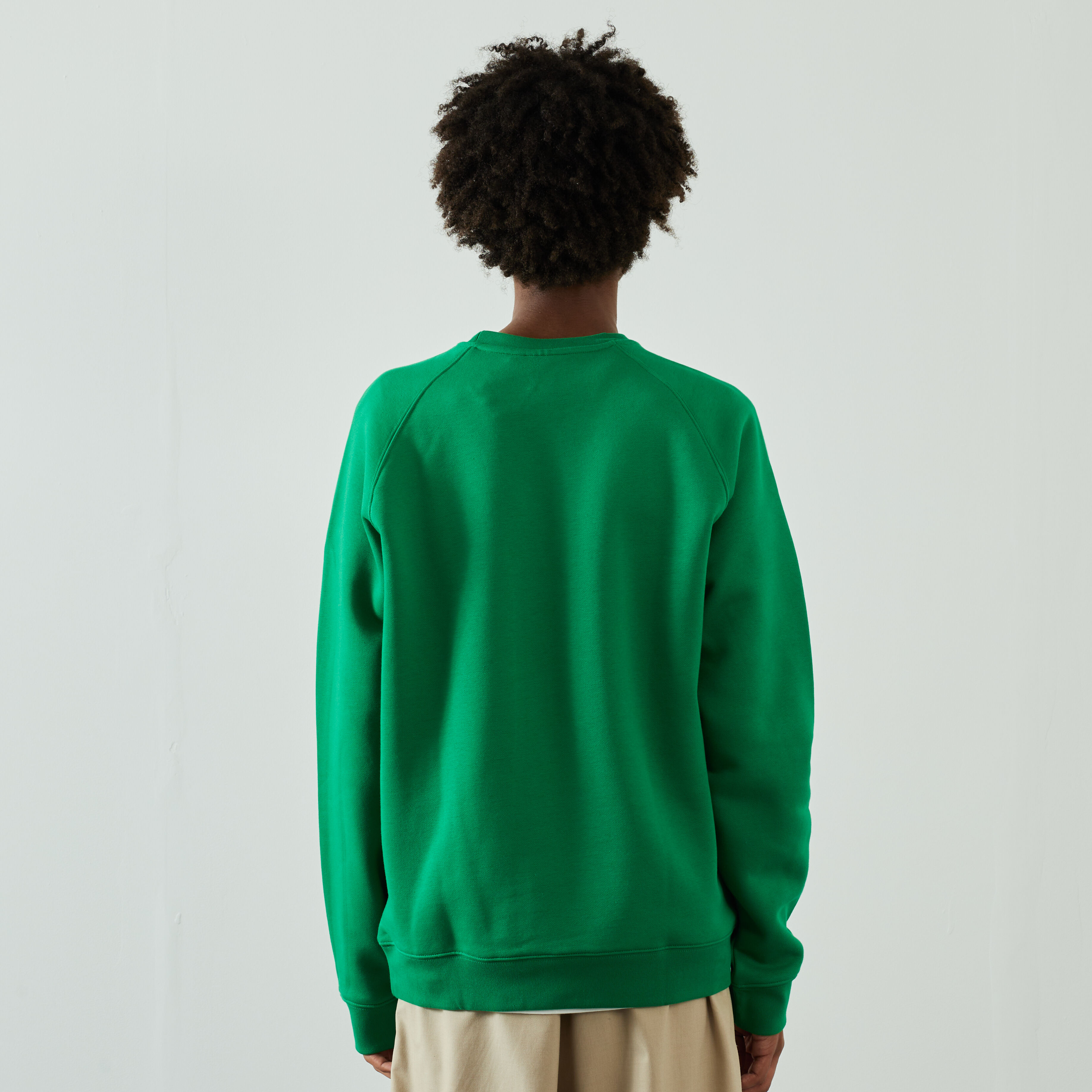 FELPA CREW ESSENTIAL TREFOIL