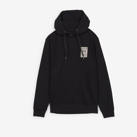 ONE PIECE HOODIE WANTED ACE NERO UOMO