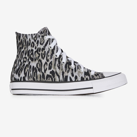 CONVERSE chuck taylor all star CTAS HI LEOPARD BEIGE/NERO DONNA
