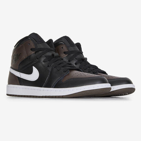 JORDAN AIR JORDAN 1 MID NERO/MARRONE UOMO
