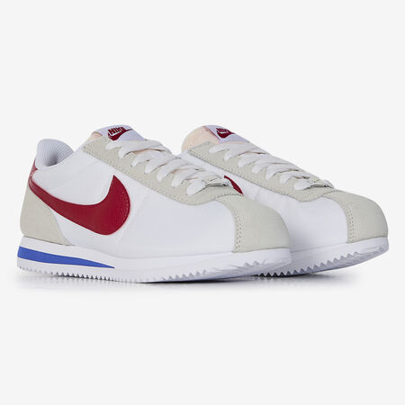 NIKE CORTEZ NYLON OG BIANCO/ROJO DONNA