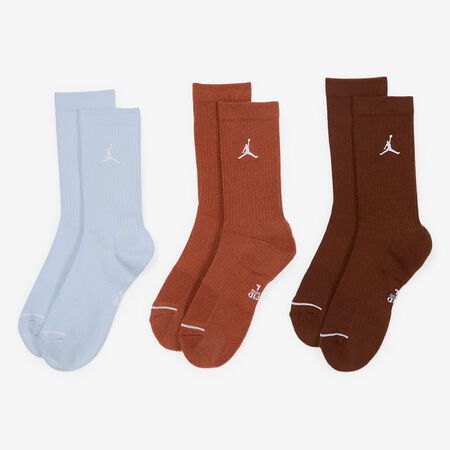 JORDAN CHAUSSETTES X3 CREW JUMPMAN MULTICOLORE UOMO
