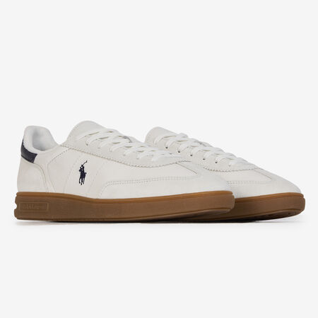 POLO RALPH LAUREN BEDFORD LEATHER BIANCO/BLU SCURO UOMO