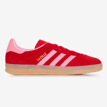 ADIDAS ORIGINALS gazelle GAZELLE INDDOR ROSSO/ROSA DONNA