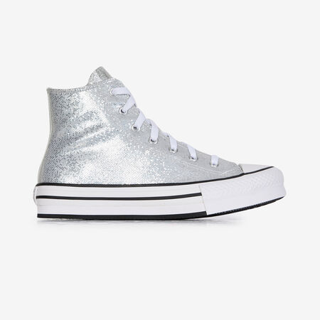 CONVERSE CHUCK TAYLOR ALL STAR LIFT HI ARGENTO RAGAZZO