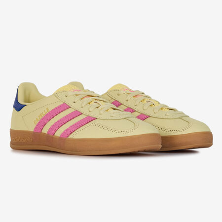 ADIDAS ORIGINALS gazelle GAZELLE INDOOR NUBUCK GIALLO/ROSA DONNA