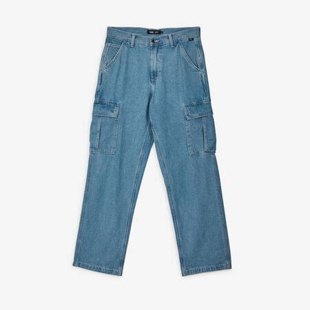 VANS PANT CARGO LOOSE DENIM BLU UOMO