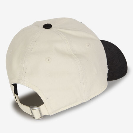 NEW ERA 9FORTY WOMEN NY FAUX SUEDE BEIGE/NERO DONNA