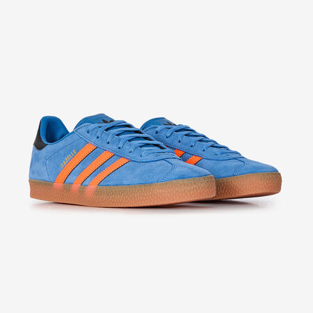 ADIDAS ORIGINALS gazelle GAZELLE BLU/ARANCIONE RAGAZZO