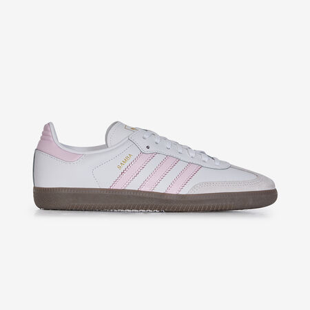 ADIDAS ORIGINALS SAMBA OG PATENT BIANCO/ROSA RAGAZZO