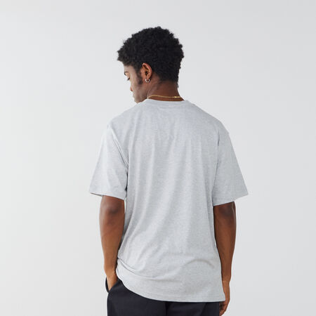 NEW BALANCE TEE SHIRT SMALL LOGO ESSENTIALS GRIGIO/BIANCO UOMO
