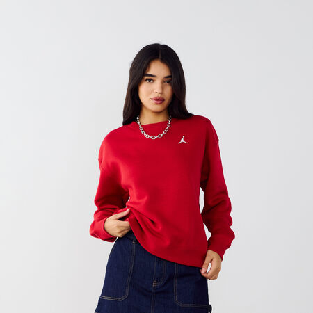 JORDAN SWEAT CREW BROOKLYN ROSSO/BIANCO DONNA