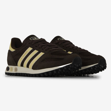 ADIDAS ORIGINALS LA TRAINER OG MARRONE/GIALLO DONNA