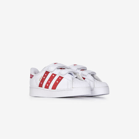 ADIDAS ORIGINALS superstar SUPERSTAR II CF LED ALICE IN WONDERLAND BIANCO/ROJO NEONATO