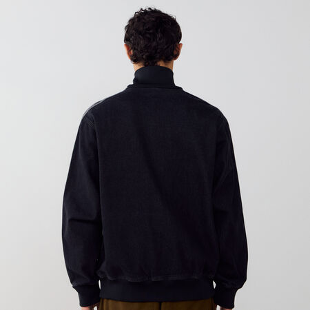 ADIDAS ORIGINALS JACKET FZ FIREBIRD DENIM NERO UOMO