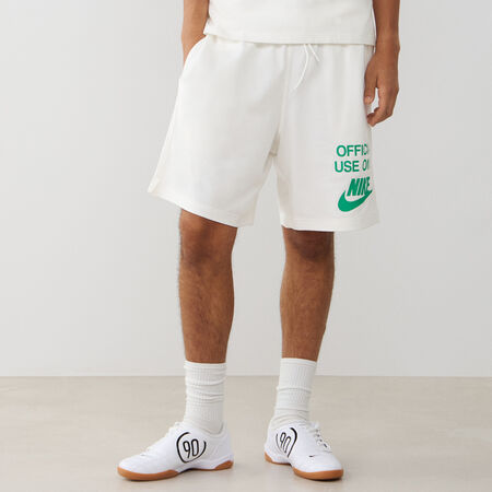 NIKE SHORT CLUB KNIT OFFICIAL BIANCO UOMO