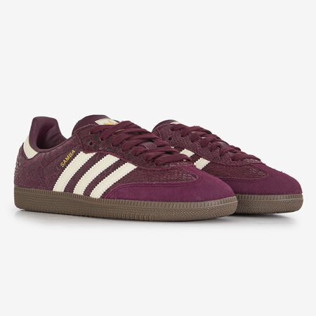 ADIDAS ORIGINALS samba SAMBA OG CROC BORDEAUX DONNA