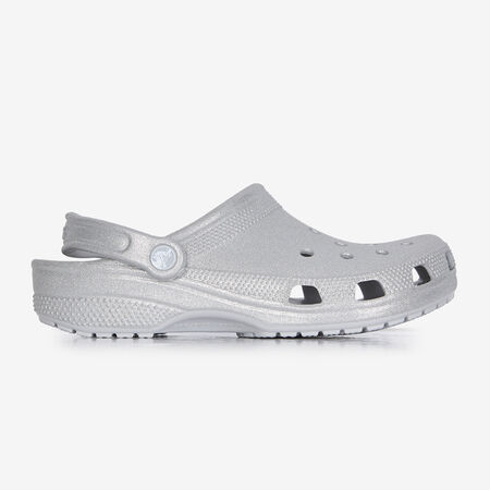 CROCS CLASSIC CLOG ARGENTO DONNA
