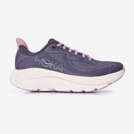 HOKA CLIFTON 10 NERO/ROSA DONNA