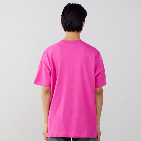 ADIDAS ORIGINALS TEE SHIRT ESSENTIAL ROSA/BIANCO UOMO