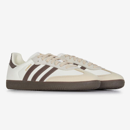 ADIDAS ORIGINALS samba SAMBA OG BEIGE/MARRONE UOMO