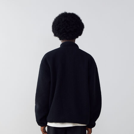 JORDAN JACKET FZ SHERPA NERO UOMO