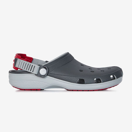 CROCS CLASSIC TURBO CLOG GRIGIO/ROSSO UOMO