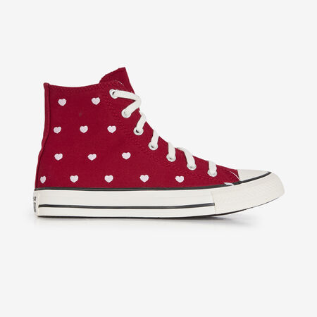 CHUCK TAYLOR ALL STAR HI VALENTINES : ROSSO/ROSA