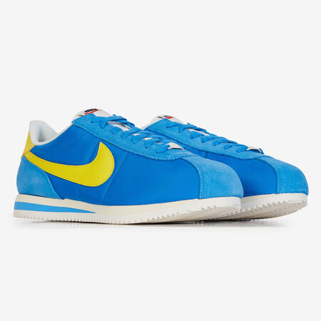 NIKE cortez CORTEZ NYLON BLU/GIALLO UOMO