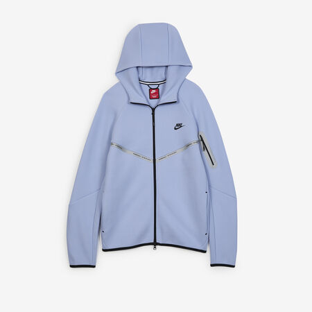 NIKE JACKET TECH FLEECE FZ REFLECTIVE BLU/NERO UOMO