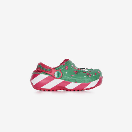 CROCS CLASSIC CLOG MICKEY NOEL VERDE/ROSSO NEONATO