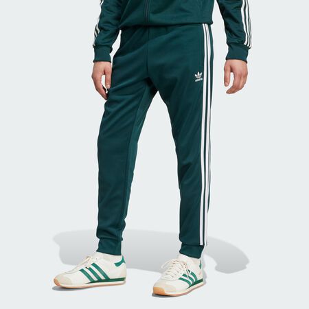 ADIDAS ORIGINALS PANT JOGGER SUPERSTAR VERDE/BIANCO UOMO
