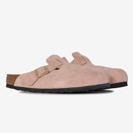 BIRKENSTOCK boston BOSTON SUEDE PURE SAGE ROSA UOMO