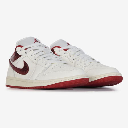 JORDAN air jordan 1 AIR JORDAN 1 LOW SE V2 BIANCO/ROJO DONNA