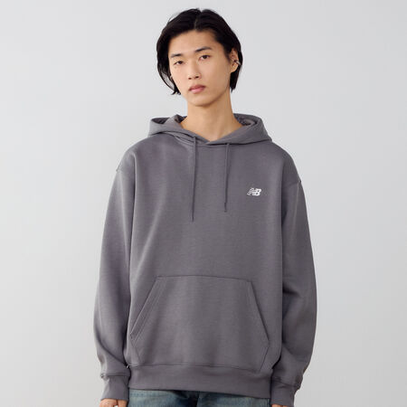 HOODIE SMALL LOGO : GRIGIO