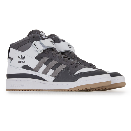 ADIDAS ORIGINALS forum FORUM MID GRIGIO SCURO/BIANCO UOMO