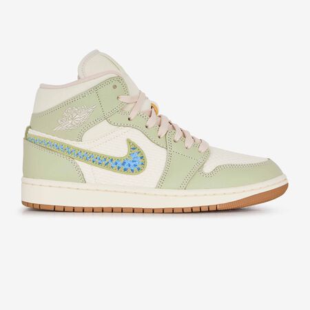JORDAN air jordan 1 AIR JORDAN 1 MID CROCHET VERDE/BLU DONNA
