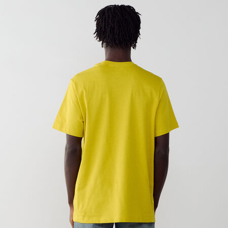 NIKE TEE SHIRT CLUB GIALLO/NERO UOMO