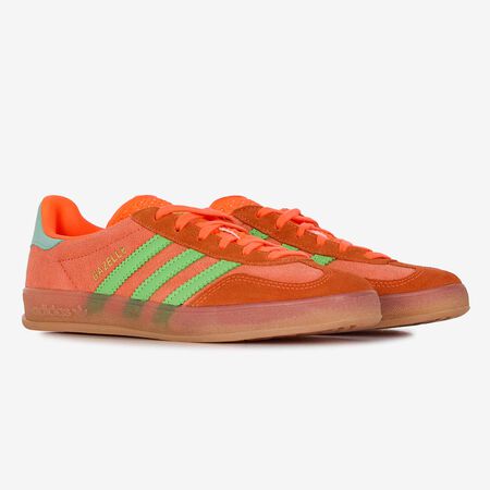 ADIDAS ORIGINALS gazelle GAZELLE INDOOR ARANCIONE/VERDE DONNA