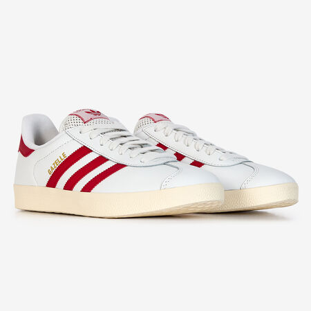 ADIDAS ORIGINALS gazelle GAZELLE BIANCO/ROJO UOMO