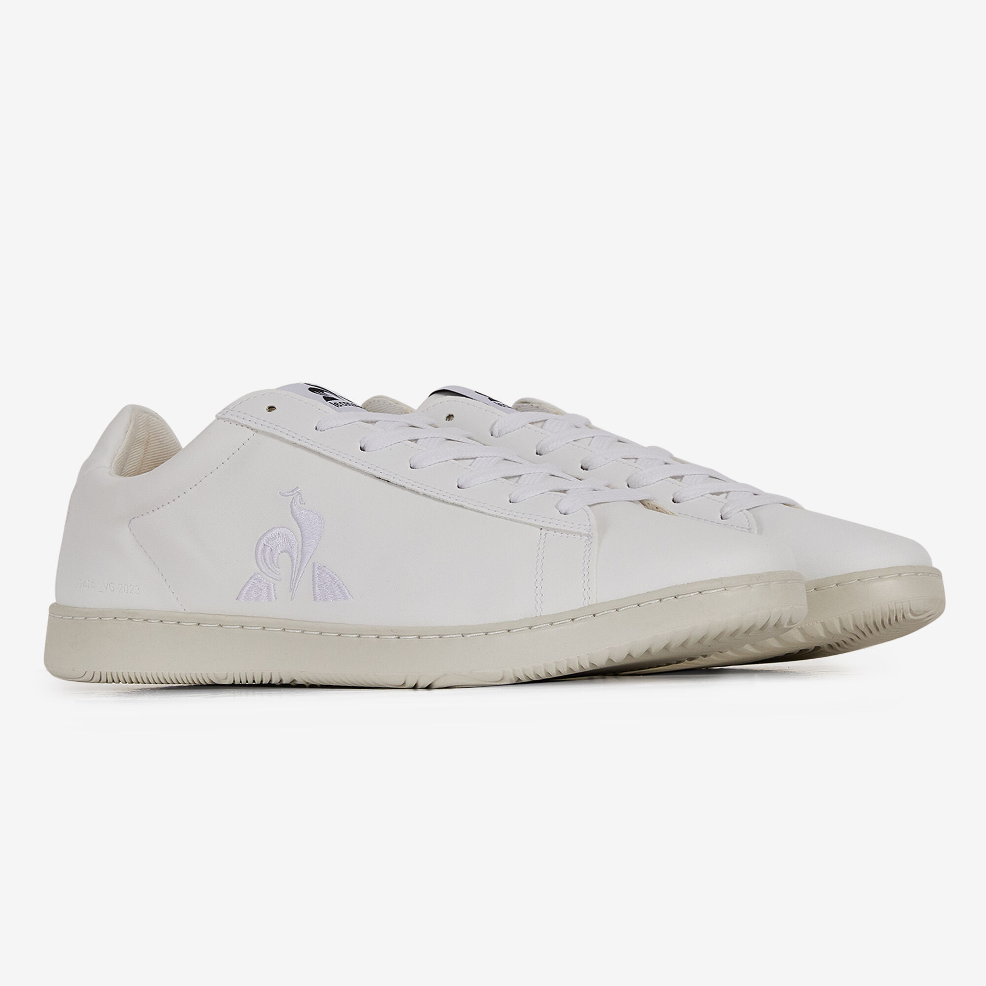 LE COQ SPORTIF GAIA BIANCO BEIGE SNEAKER UOMO Courir